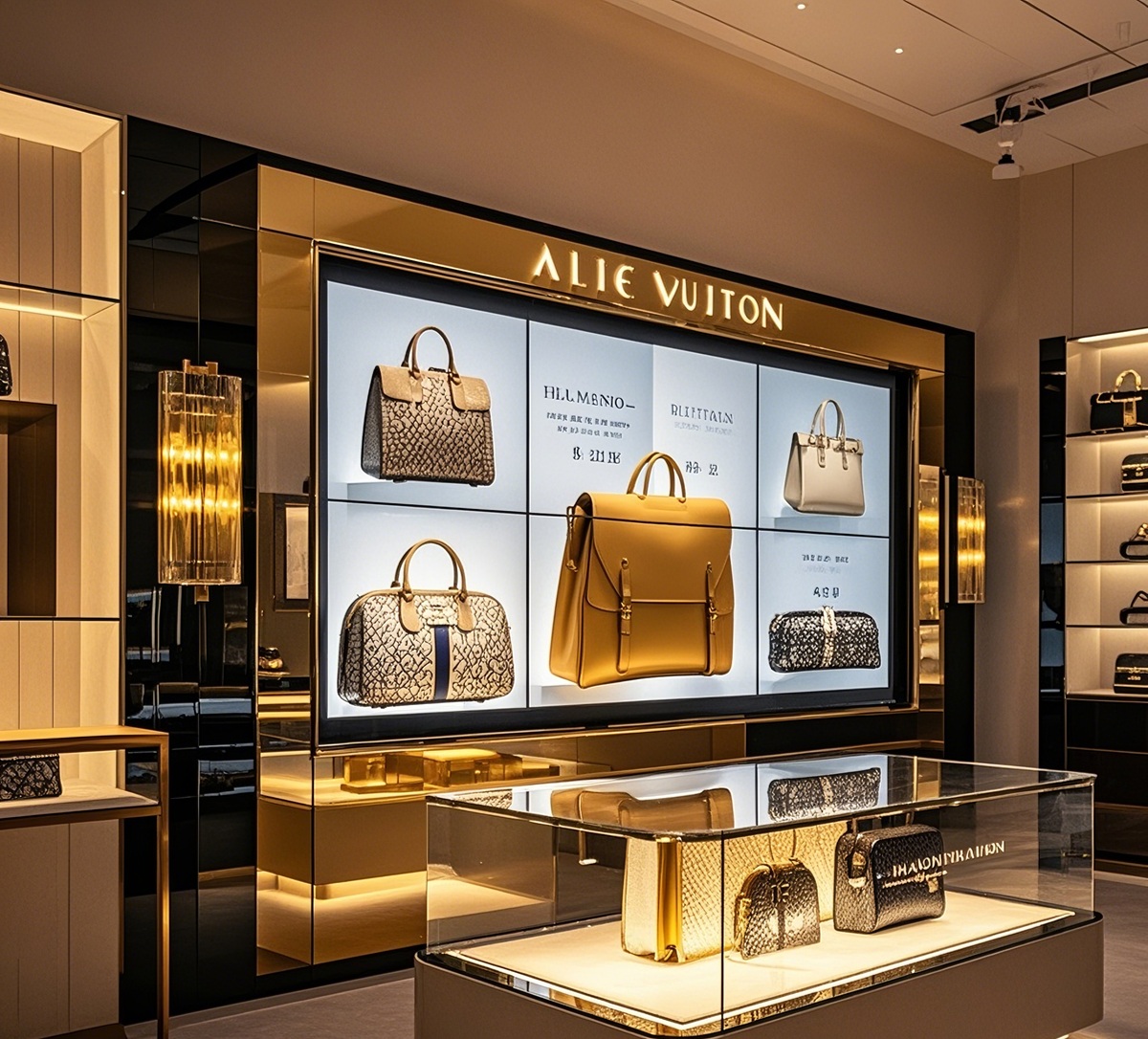 箱包品牌店液晶拼接屏.jpg