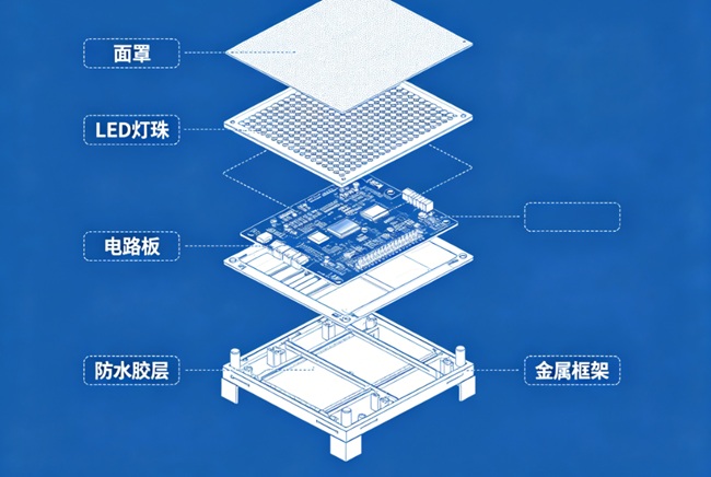 戶外led屏結(jié)構(gòu)拆解圖.jpg